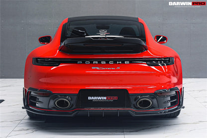 DarwinPRO Darwinpro 2019-2024 Porsche 911 992 Carrera Targa 4 4S Targa Cabriolet BKSSII Style Rear Lip