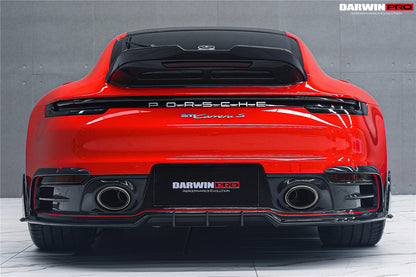 DarwinPRO Darwinpro 2019-2024 Porsche 911 992 Carrera Targa 4 4S Targa Cabriolet BKSSII Style Rear Lip