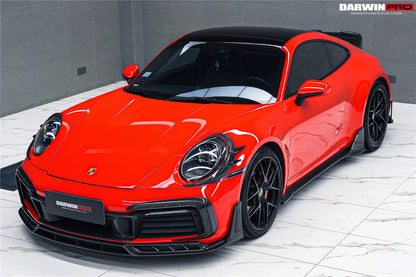 DarwinPRO Darwinpro 2019-2024 Porsche 911 992 Carrera 4 4S Targa Cabriolet BKSSII Style Front Bumper Vent Trims