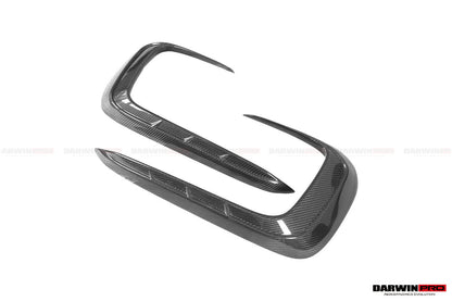 DarwinPRO Darwinpro 2019-2024 Porsche 911 992 Carrera 4 4S Targa Cabriolet BKSSII Style Front Bumper Vent Trims