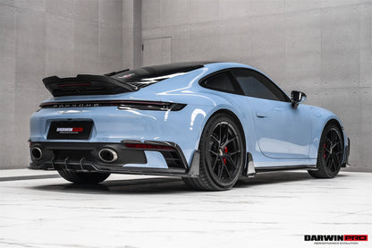DarwinPRO 2019-2024 Porsche 911 992 Carrera & 4 & 4S & Targa & Cabriolet SD-Sport Design Model BKSSII Style Rear Bumper Vent Trims