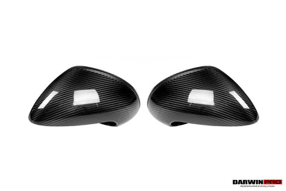 DarwinPRO 2012-2019 Porsche 911  Carrera, Targa,Cabriolet 991 | Cayman, Boxster 981 OEM Style Autoclave Carbon Fiber Mirror Housing Replacement