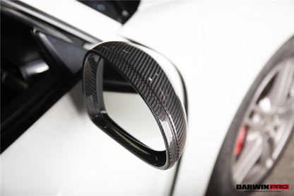 DarwinPRO 2012-2019 Porsche 911  Carrera, Targa,Cabriolet 991 | Cayman, Boxster 981 OEM Style Autoclave Carbon Fiber Mirror Housing Replacement