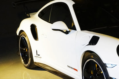 Tomas de aire laterales de fibra de carbono estilo OEM para Porsche 991 Turbo S (2013-2019) de DarwinPRO