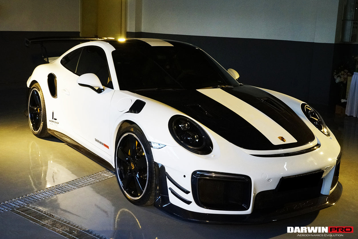 Tomas de aire laterales de fibra de carbono estilo OEM para Porsche 991 Turbo S (2013-2019) de DarwinPRO