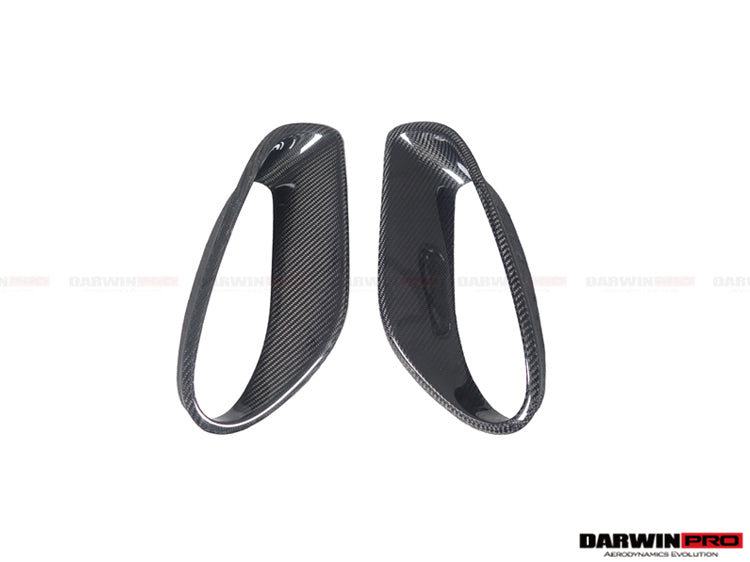 Tomas de aire laterales de fibra de carbono estilo OEM para Porsche 991 Turbo S (2013-2019) de DarwinPRO
