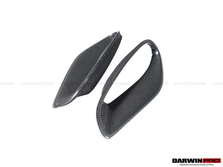 Tomas de aire laterales de fibra de carbono estilo OEM para Porsche 991 Turbo S (2013-2019) de DarwinPRO