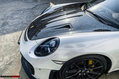 Capó de fibra de carbono DarwinPRO 2013-2019 para Porsche 911 991 Carrera, C2, C2S, C4, C4S, Targa, GT3 y Turbo GT2RS