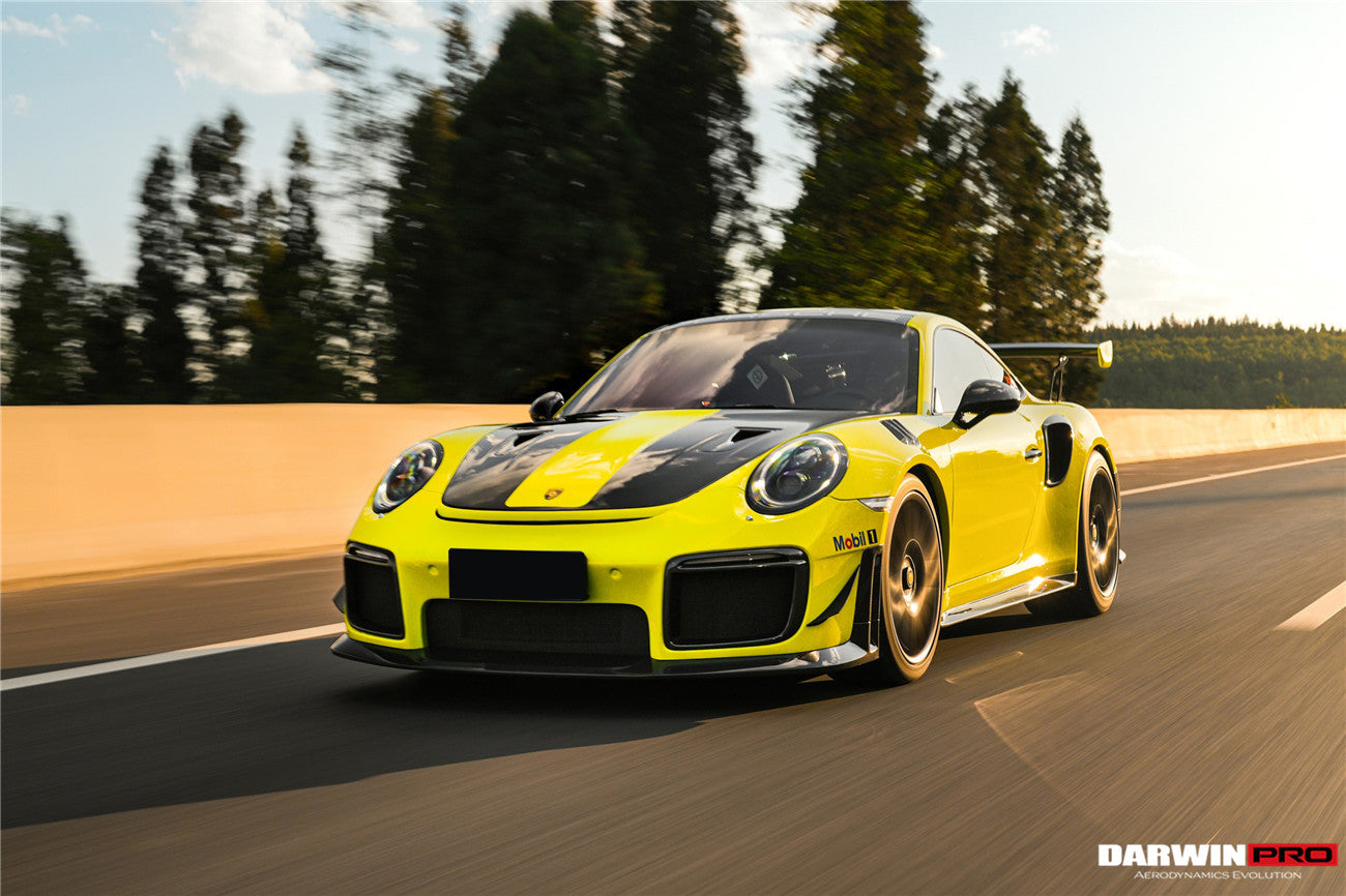 Capó de fibra de carbono DarwinPRO 2013-2019 para Porsche 911 991 Carrera, C2, C2S, C4, C4S, Targa, GT3 y Turbo GT2RS