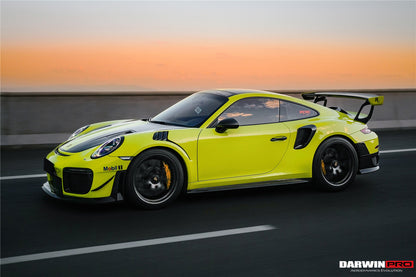 DarwinPRO 2013-2019 Porsche 991 Turbo S GT2RS Carbon Fiber Side Skirts
