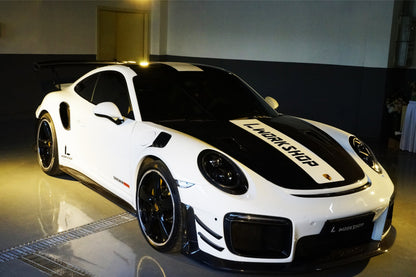 DarwinPRO 2013-2019 Porsche 991 Turbo S GT2RS Carbon Fiber Side Skirts