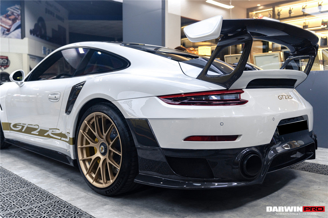Tomas de aire laterales de fibra de carbono estilo Porsche 991 Turbo S GT2RS DarwinPRO 2013-2019