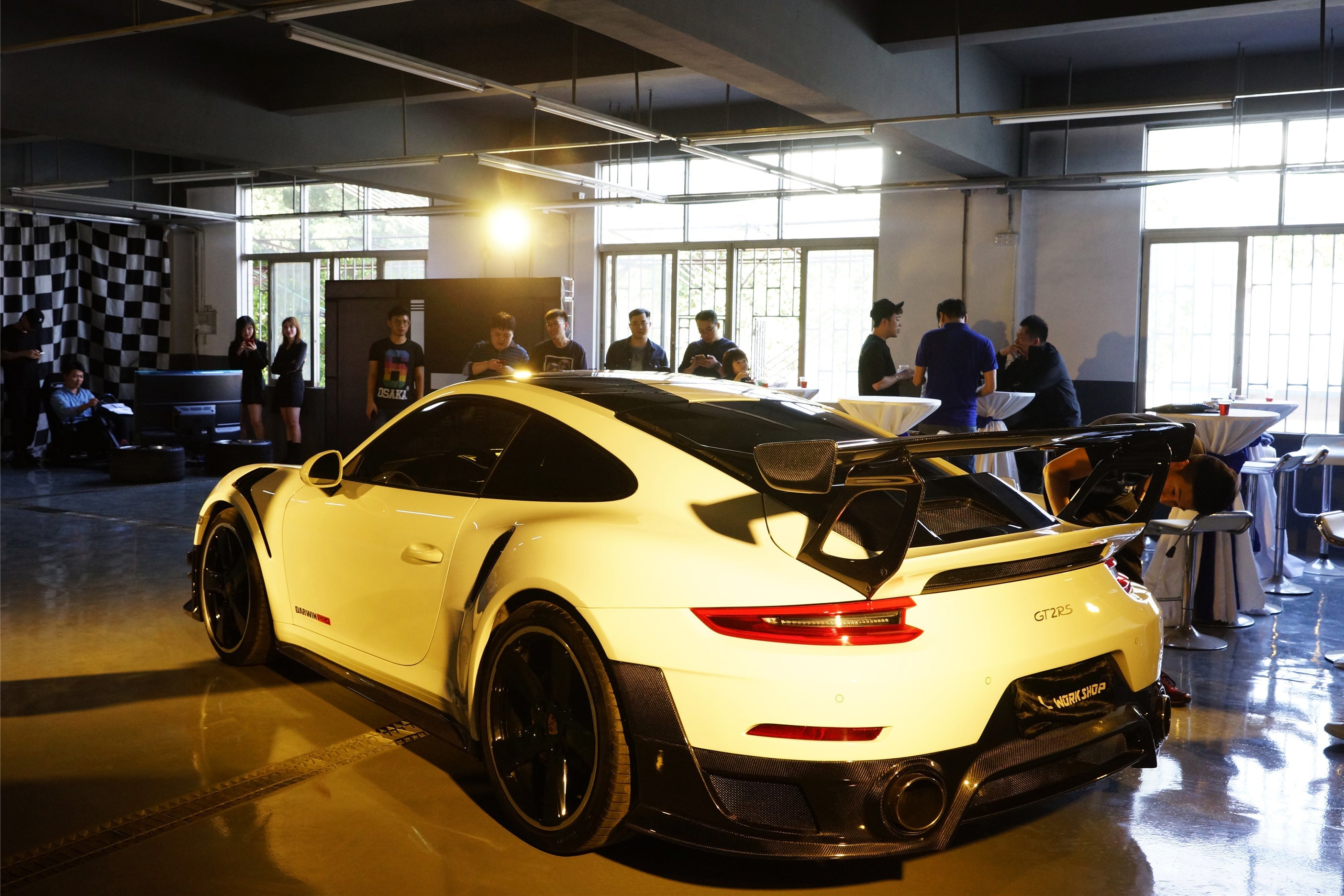 DarwinPRO 2013-2019 Porsche 991 Turbo S GT2RS Carbon Fiber Side Skirts