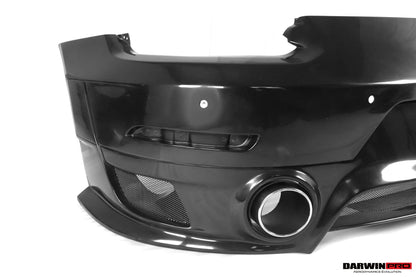 Parachoques trasero parcial de fibra de carbono DarwinPRO 2013-2019 Porsche 911 991 Turbo S GT2RS