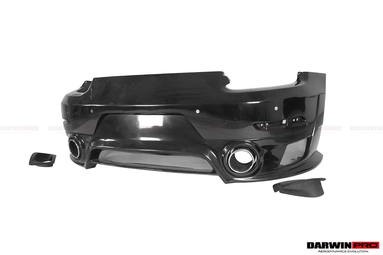 Parachoques trasero parcial de fibra de carbono DarwinPRO 2013-2019 Porsche 911 991 Turbo S GT2RS