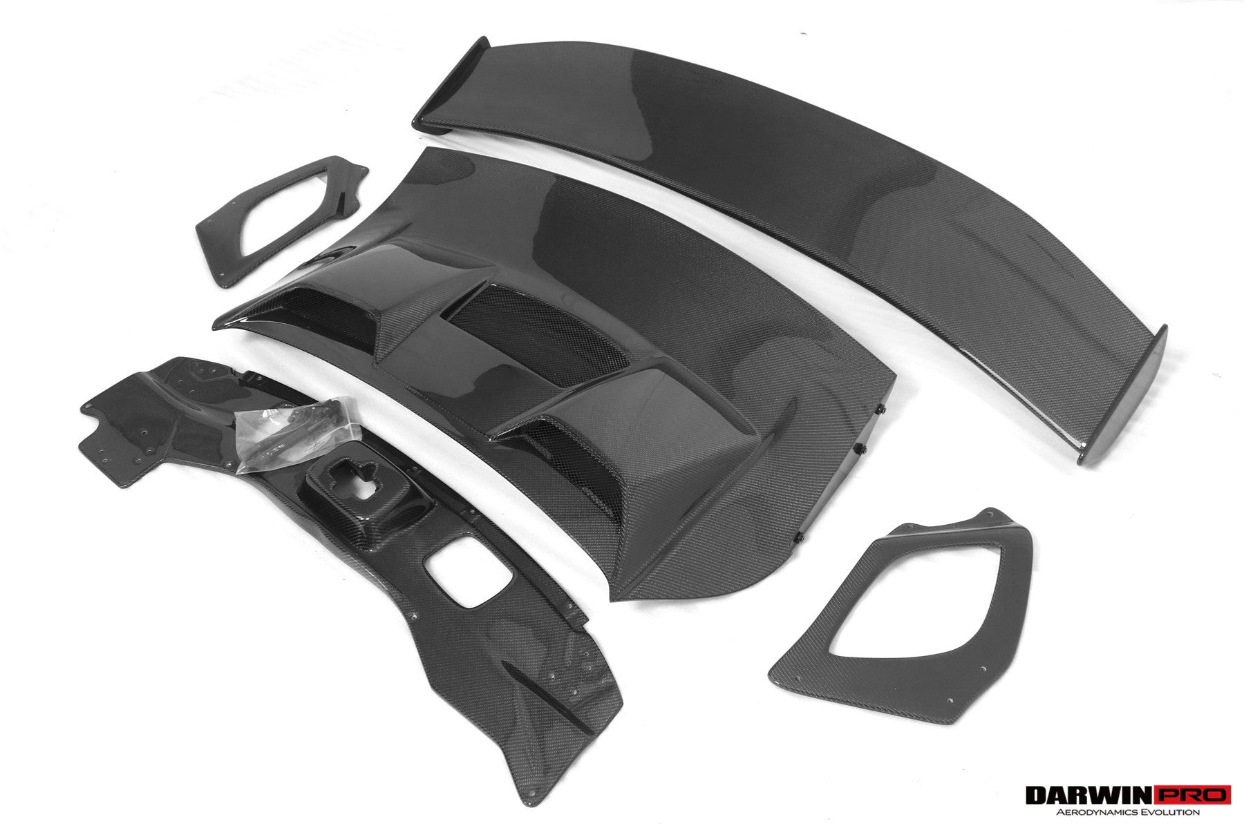 Alerón de maletero de fibra de carbono DarwinPRO 2013-2019 para Porsche 911 991.1 y 991.2 Turbo y S GT2RS