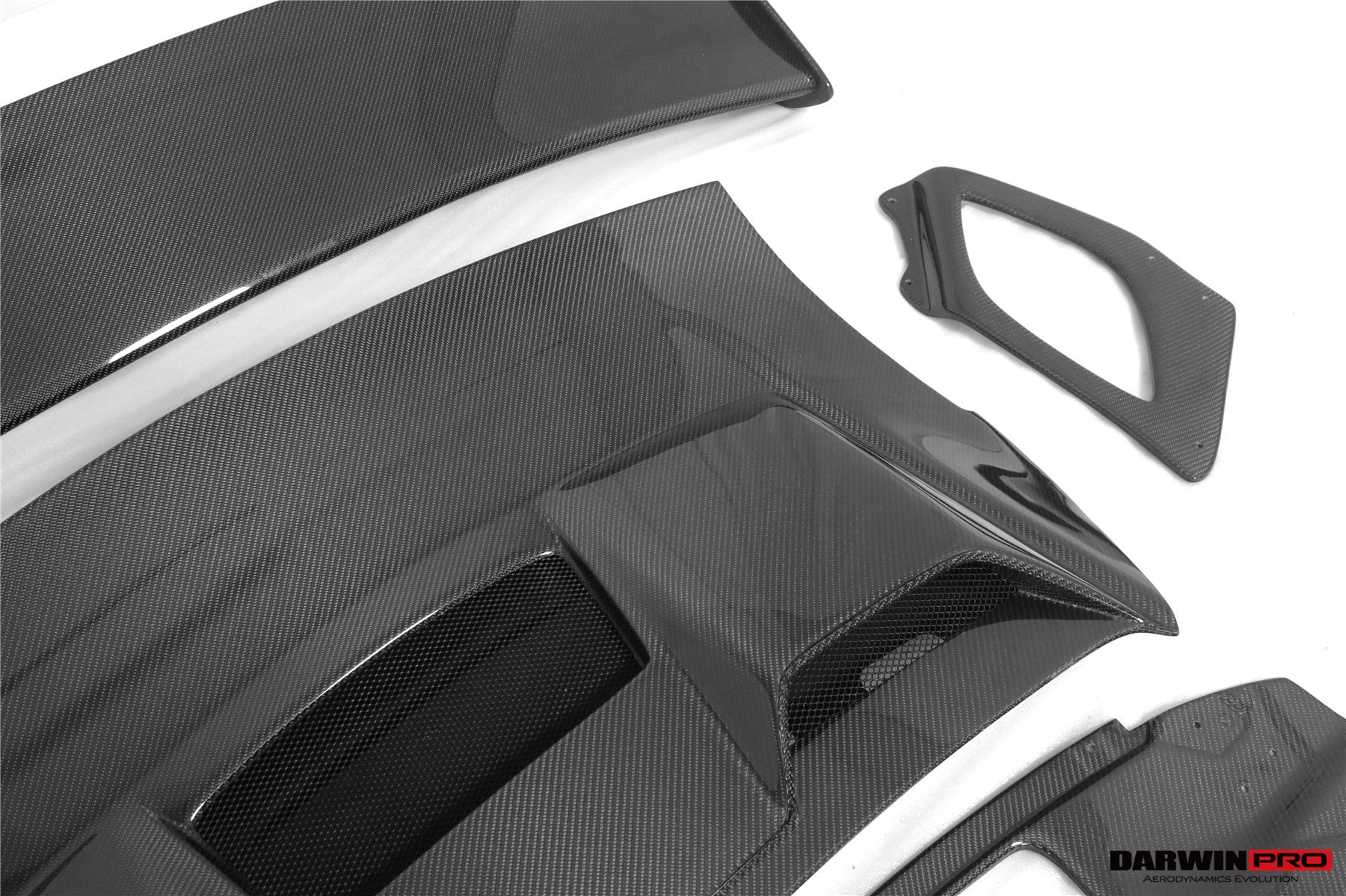 Alerón de maletero de fibra de carbono DarwinPRO 2013-2019 para Porsche 911 991.1 y 991.2 Turbo y S GT2RS