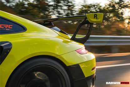 Alerón de maletero de fibra de carbono DarwinPRO 2013-2019 para Porsche 911 991.1 y 991.2 Turbo y S GT2RS