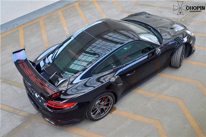 Alerón de maletero de fibra de carbono DarwinPRO 2013-2019 para Porsche 911 991.1 y 991.2 Turbo y S GT2RS