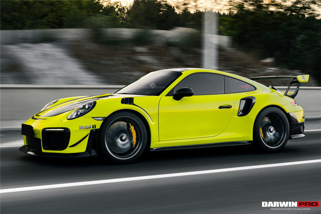 Tomas de aire laterales de fibra de carbono estilo Porsche 991 Turbo S GT2RS DarwinPRO 2013-2019