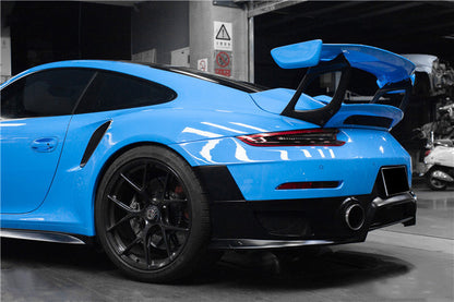 Parachoques trasero parcial de fibra de carbono DarwinPRO 2013-2019 Porsche 911 991 Turbo S GT2RS