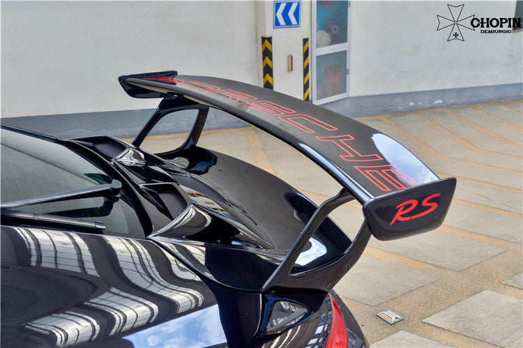 Alerón de maletero de fibra de carbono DarwinPRO 2013-2019 para Porsche 911 991.1 y 991.2 Turbo y S GT2RS
