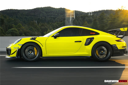 Tomas de aire laterales de fibra de carbono estilo Porsche 991 Turbo S GT2RS DarwinPRO 2013-2019