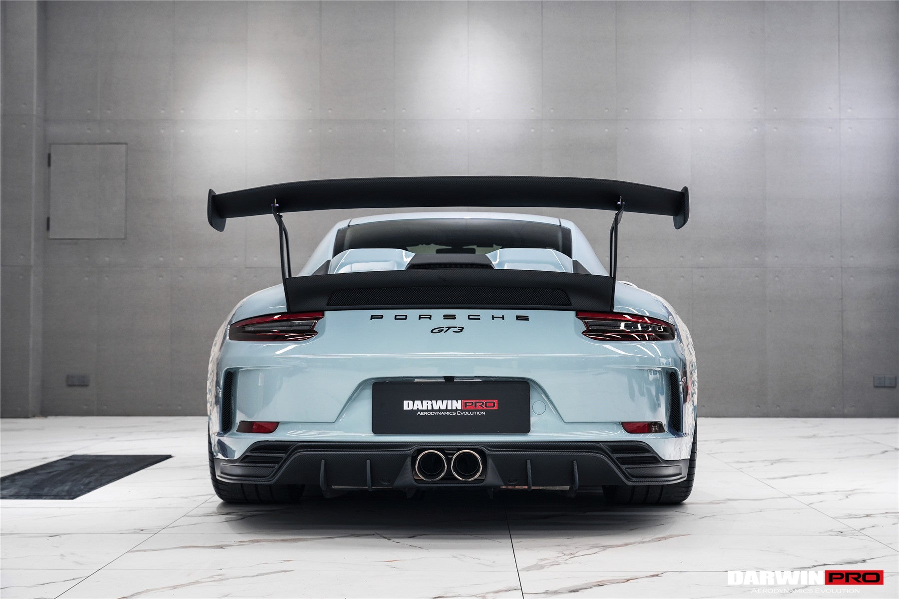 DarwinPRO 2017-2019 Porsche 911 991.2 GT3 Solo kit de carrocería blanda de fibra de carbono estilo BKSS