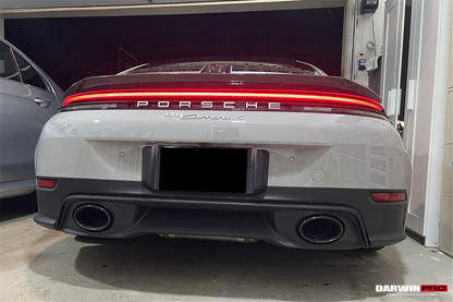 DarwinPRO 2019-2023 Porsche 911 992 Carrera S 4 4S Targa Cabriolet BKSS Style Trunk Wing