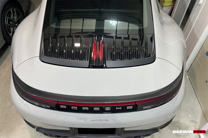 DarwinPRO 2019-2023 Porsche 911 992 Carrera S 4 4S Targa Cabriolet BKSS Style Trunk Wing