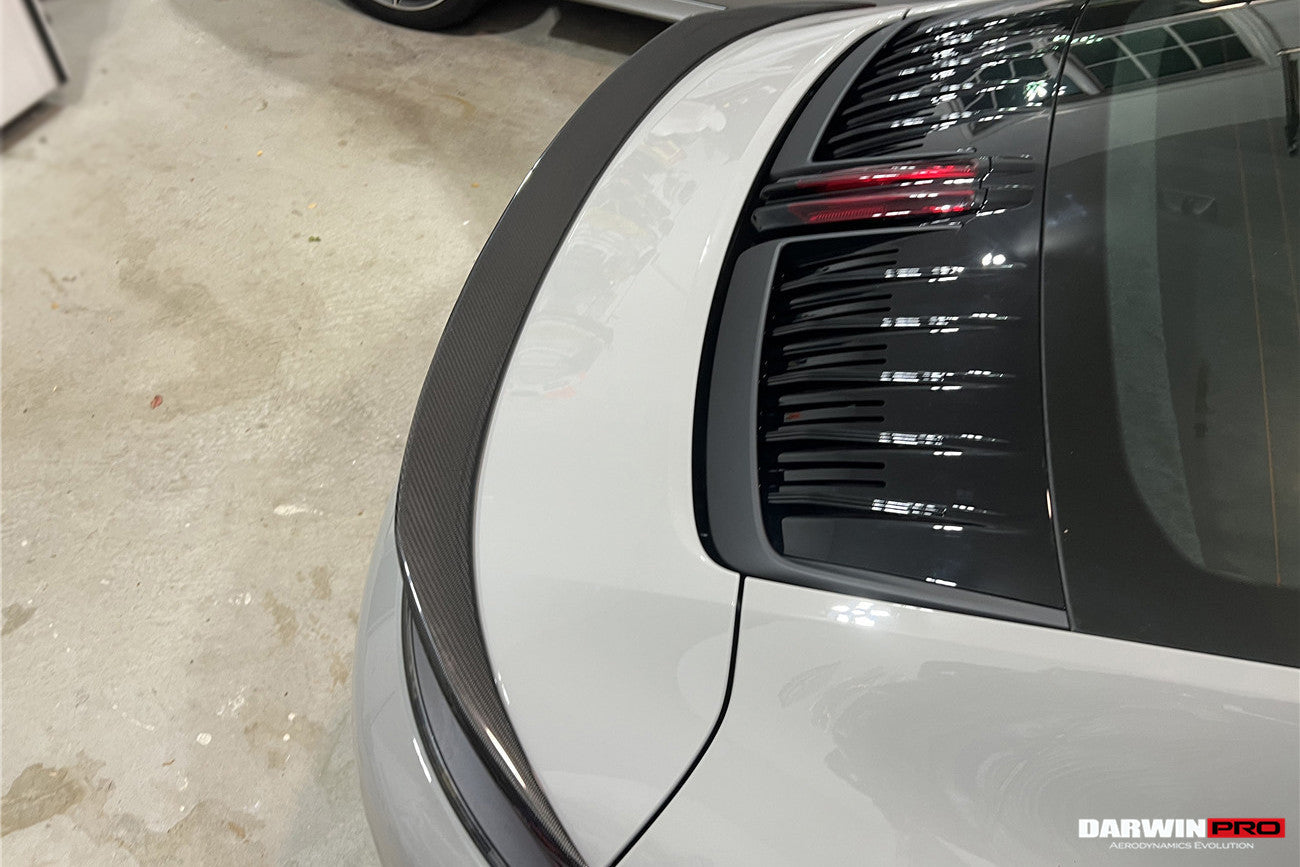 DarwinPRO 2019-2023 Porsche 911 992 Carrera S 4 4S Targa Cabriolet BKSS Style Trunk Wing