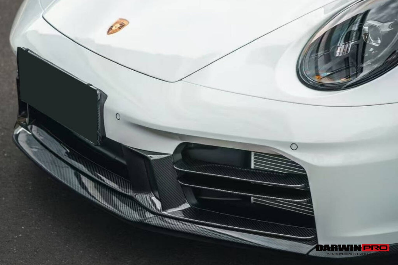 DarwinPRO 2024-UP Porsche 992.2 Facelift Carrera 2C 4C Coupé Cabriolet Sport Design Only OE Style Front Lip