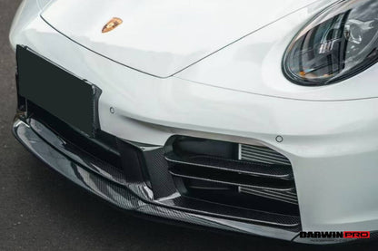 DarwinPRO 2024-UP Porsche 992.2 Facelift Carrera 2C 4C Coupé Cabriolet Sport Design Only OE Style Front Lip
