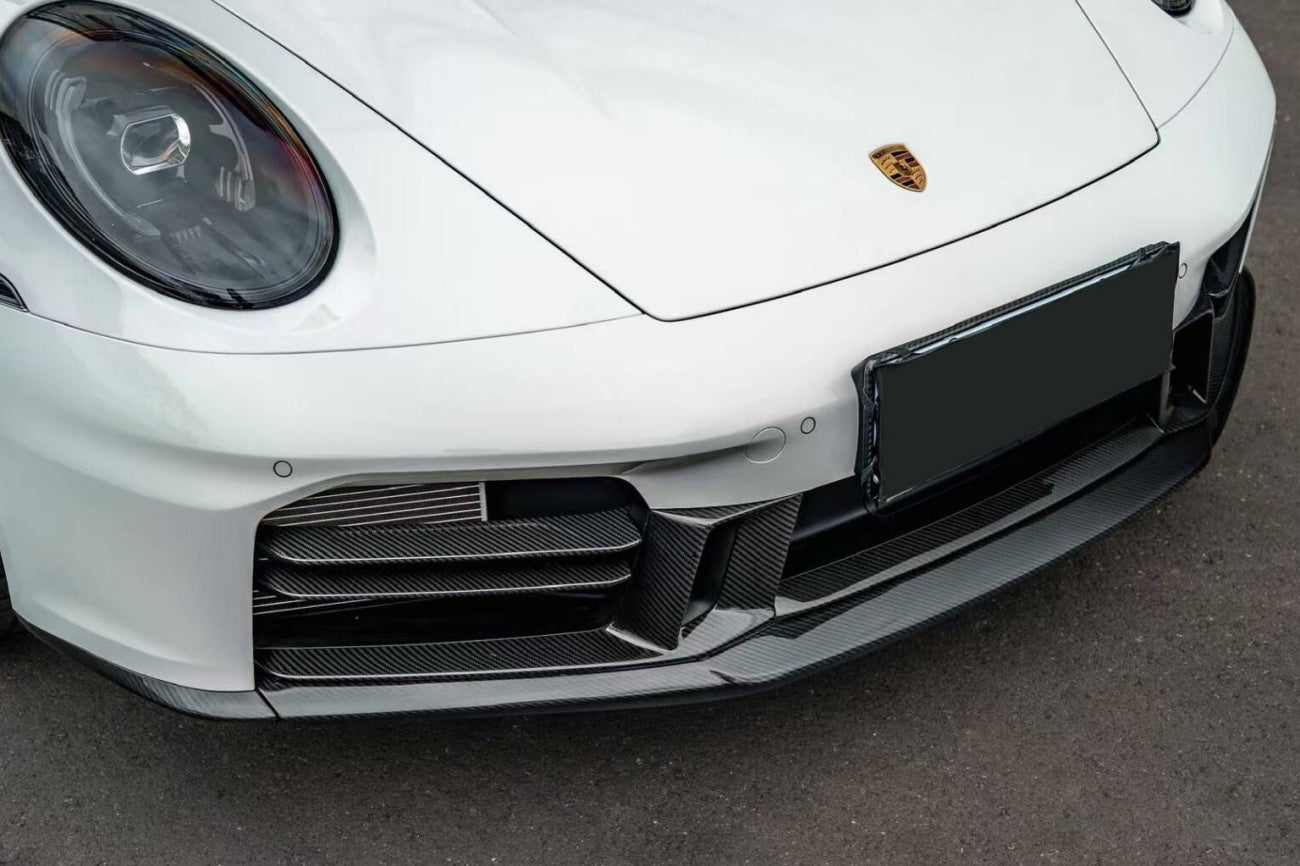 DarwinPRO 2024-UP Porsche 992.2 Facelift Carrera 2C 4C Coupé Cabriolet Sport Design Only OE Style Front Lip