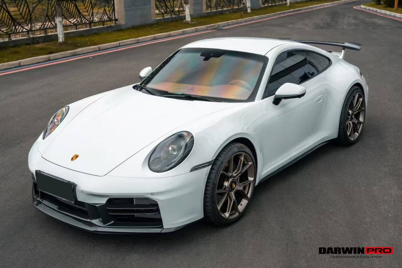 DarwinPRO 2024-UP Porsche 992.2 Facelift Carrera 2C 4C Coupé Cabriolet Sport Design Only OE Style Front Lip