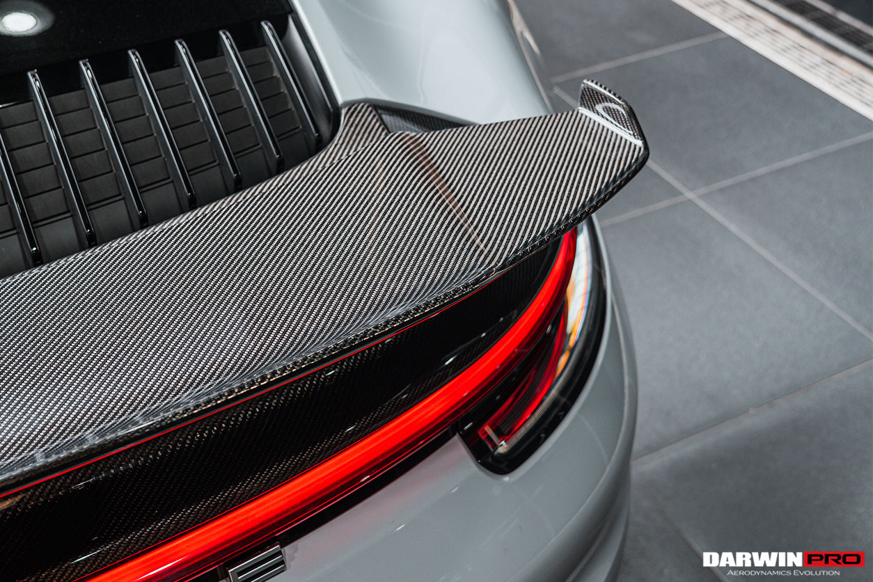 DarwinPRO 2019-2023 Porsche 911 992 Carrera S & 4 & 4S BKSSII Style Trunk Wing