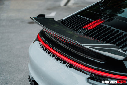 DarwinPRO 2019-2023 Porsche 911 992 Carrera S & 4 & 4S BKSSII Style Trunk Wing