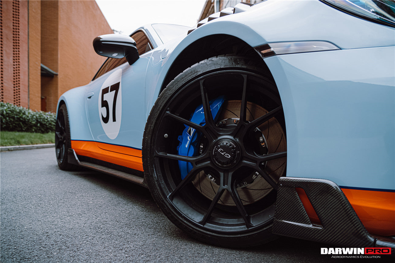 Faldones laterales DarwinPRO 2019-2023 Porsche 911 992 Carrera S, 4, 4S, Targa y Cabriolet estilo BKSS