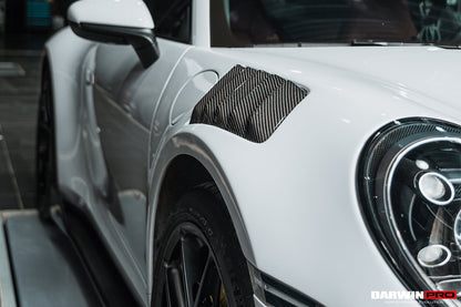 Guardabarros delantero DarwinPRO 2019-2023 Porsche 911 992 Carrera S, 4, 4S, Targa y Cabriolet estilo BKSS