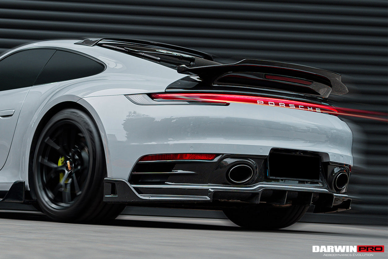 DarwinPRO 2019-2023 Porsche 911 992 Carrera S & 4 & 4S BKSSII Style Trunk Wing