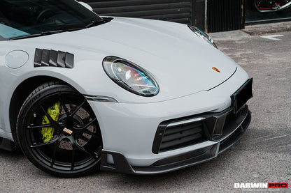 DarwinPRO 2019-2023 Porsche 911 992 Carrera S & 4 & 4S & Targa & Cabriolet BKSS Style Front Lip