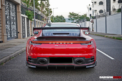 DarwinPRO 2019-2024 Porsche 911 992 Carrera & S & 4S GT3 Style Trunk Spoiler Wing