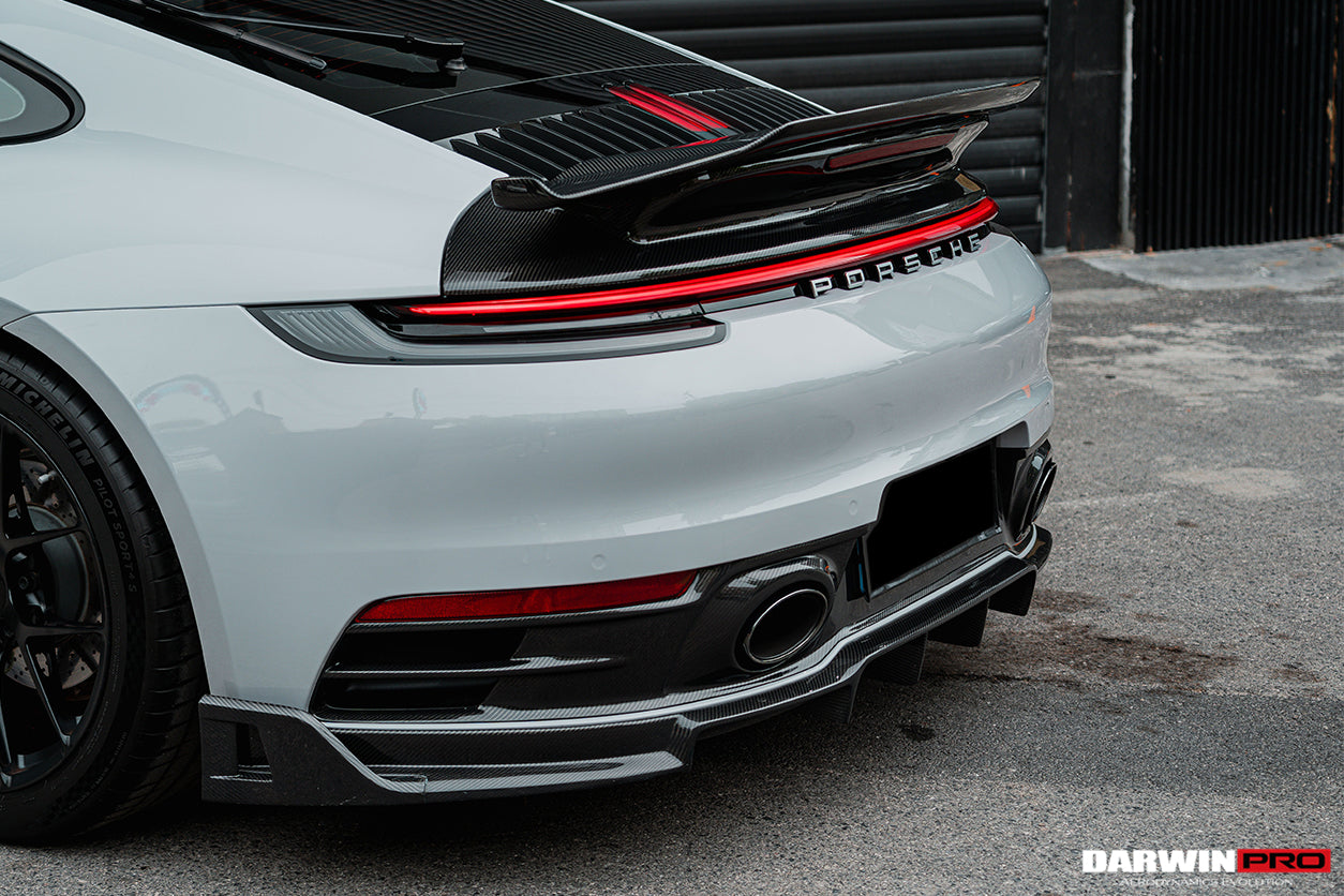 DarwinPRO 2019-2023 Porsche 911 992 Carrera S & 4 & 4S BKSSII Style Trunk Wing
