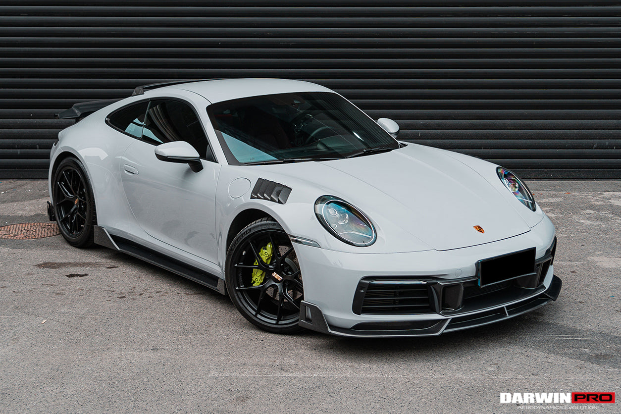 DarwinPRO 2019-2023 Porsche 911 992 Carrera S & 4 & 4S & Targa & Cabriolet BKSS Style Front Lip
