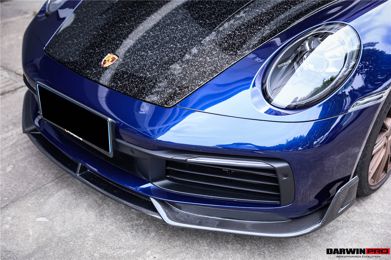 DarwinPRO 2019-2023 Porsche 911 992 Carrera S & 4 & 4S & Targa & Cabriolet BKSS Style Front Lip