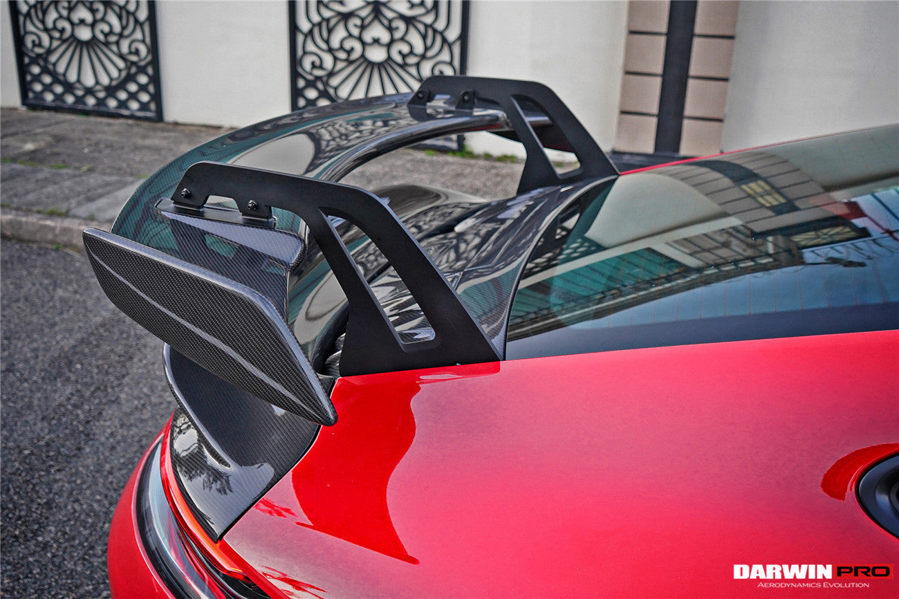 DarwinPRO 2019-2024 Porsche 911 992 Carrera & S & 4S GT3 Style Trunk Spoiler Wing