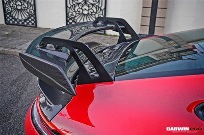 DarwinPRO 2019-2024 Porsche 911 992 Carrera & S & 4S GT3 Style Trunk Spoiler Wing