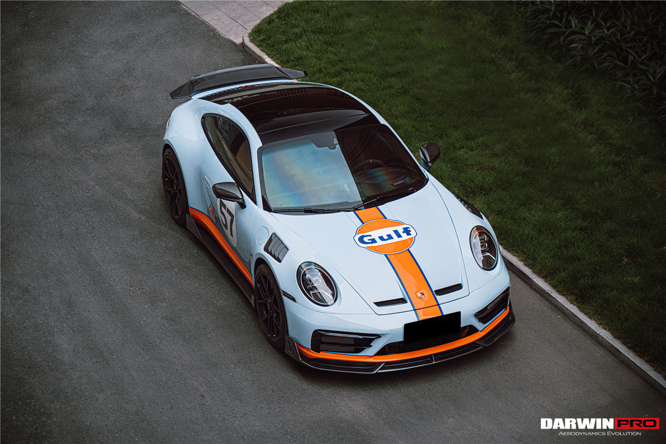Faldones laterales DarwinPRO 2019-2023 Porsche 911 992 Carrera S, 4, 4S, Targa y Cabriolet estilo BKSS