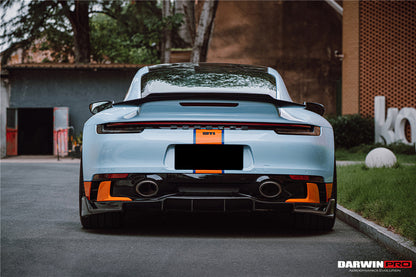DarwinPRO 2019-2023 Porsche 911 992 Carrera S & 4 & 4S BKSSII Style Trunk Wing