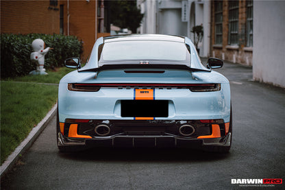 DarwinPRO 2019-2023 Porsche 911 992 Carrera S & 4 & 4S BKSSII Style Trunk Wing